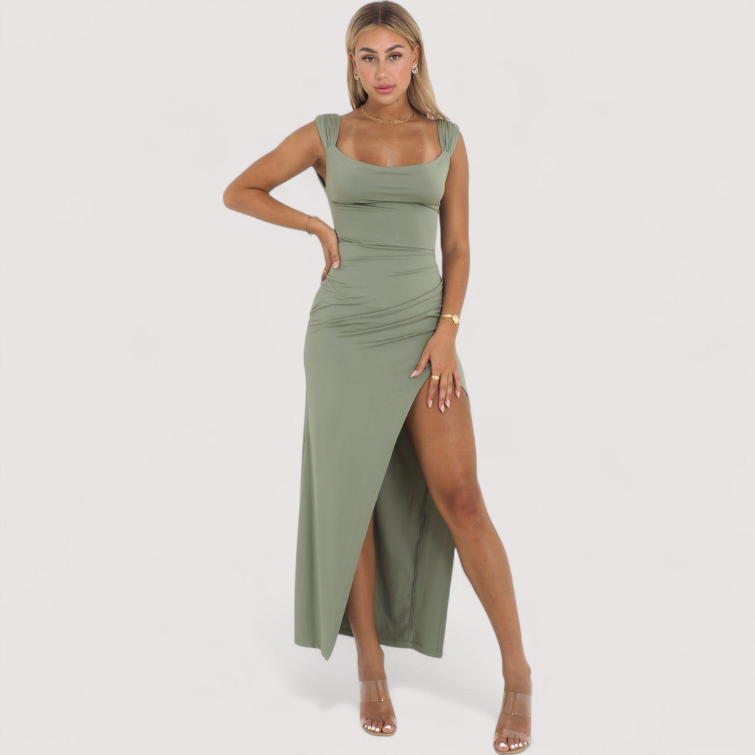 Giorgia™ | Dopasowana Sukienka Maxi