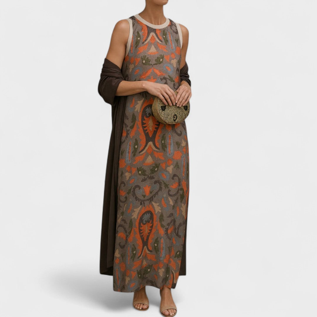 Mikaella | Elegancka Sukienka Maxi