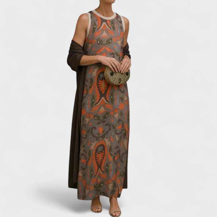 Mikaella | Elegancka Sukienka Maxi