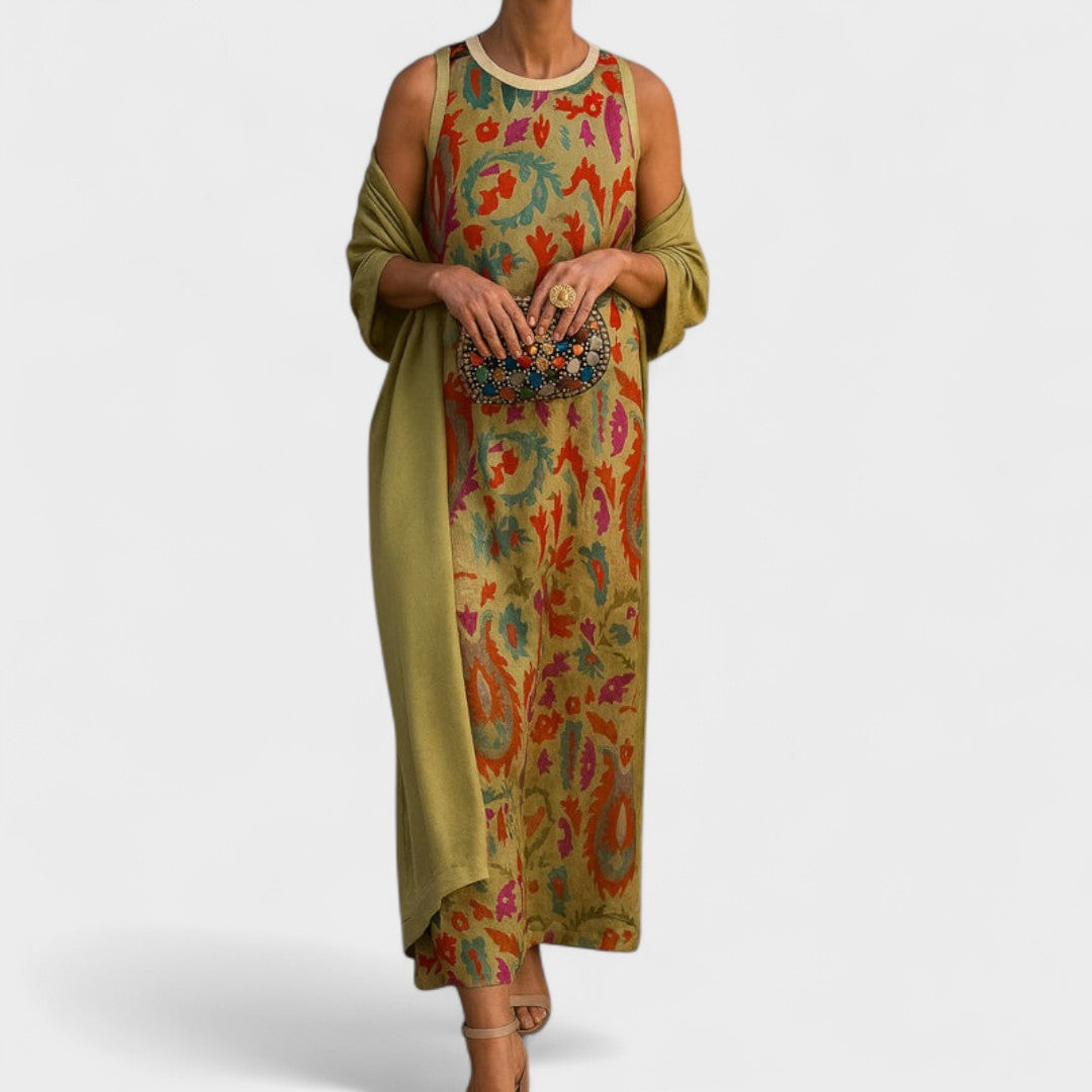 Mikaella | Elegancka Sukienka Maxi