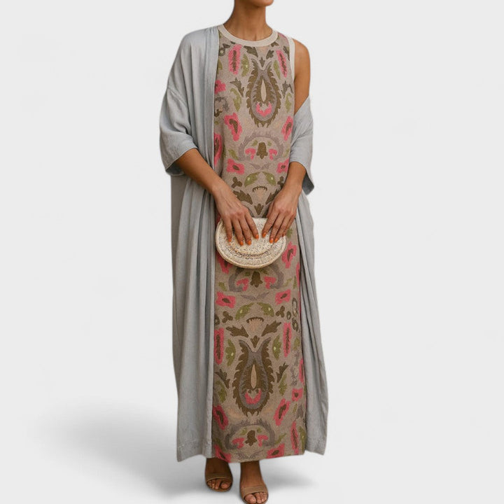 Mikaella | Elegancka Sukienka Maxi