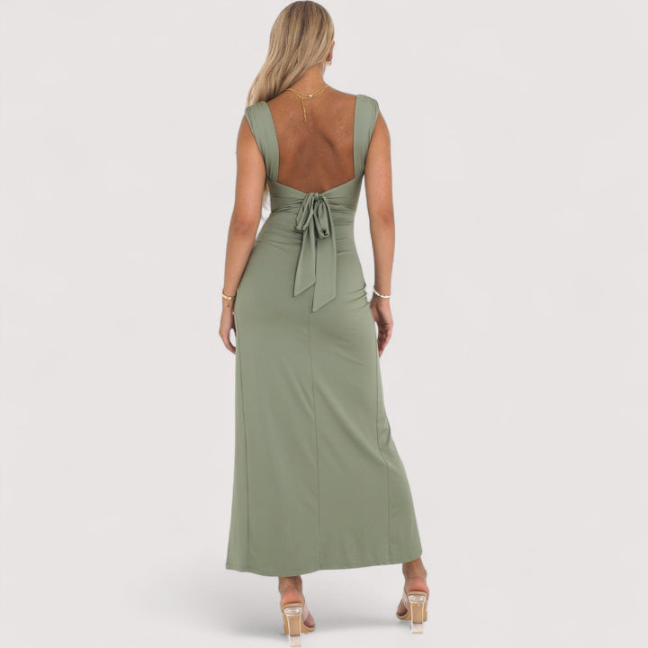 Giorgia™ | Dopasowana Sukienka Maxi