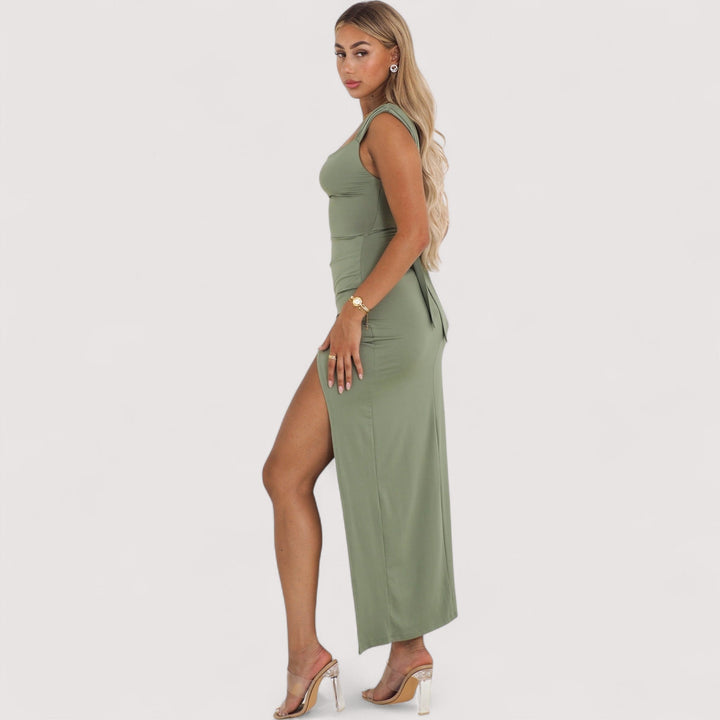 Giorgia™ | Dopasowana Sukienka Maxi