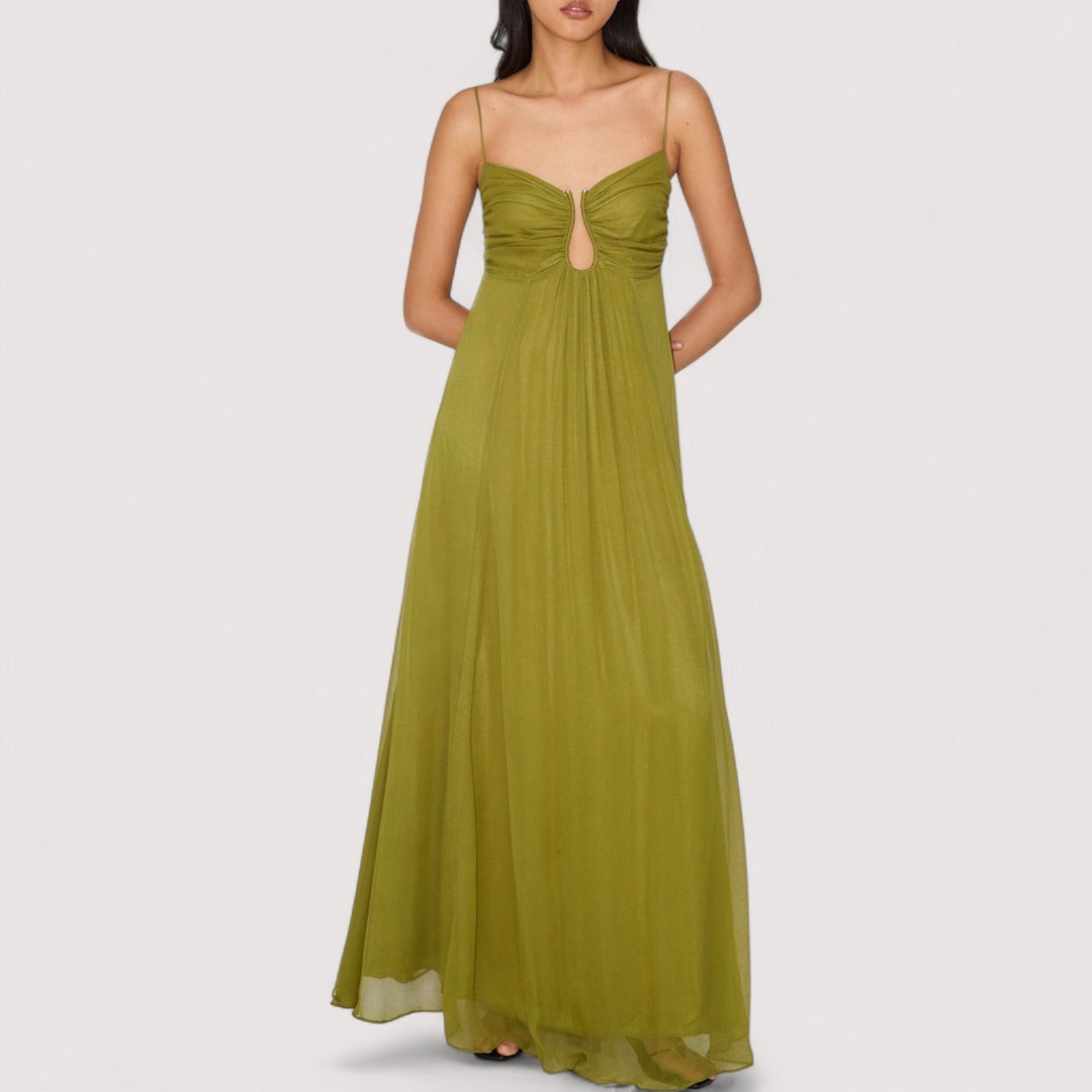 Antea™ | Sukienka Maxikleid z Otworem