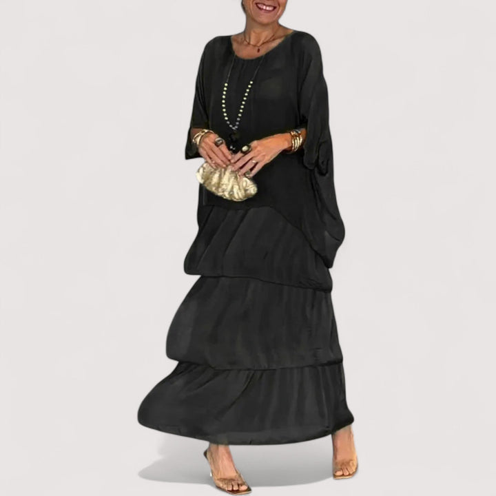Laurence™ | Elegancka sukienka chiffon w stylu boho