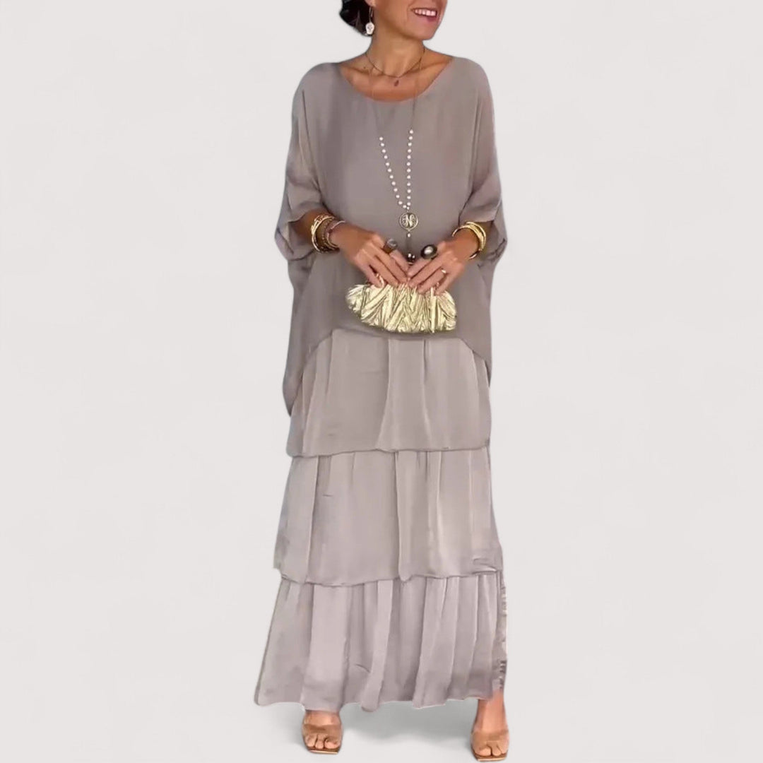 Laurence™ | Elegancka sukienka chiffon w stylu boho