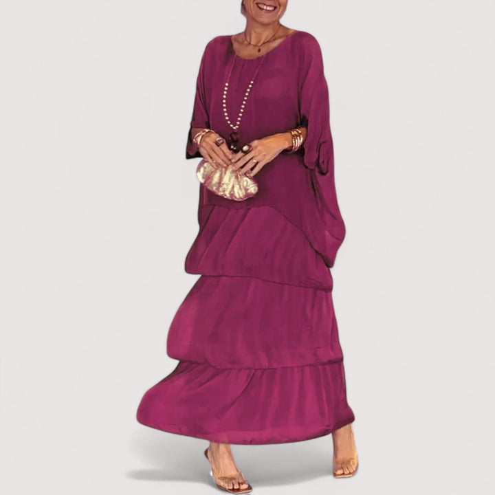 Laurence™ | Elegancka sukienka chiffon w stylu boho