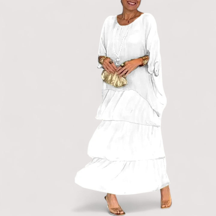 Laurence™ | Elegancka sukienka chiffon w stylu boho