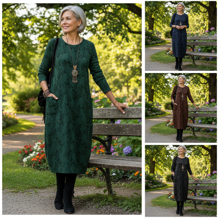 Suzine™ | Ciepła sukienka zimowa o eleganckim kroju