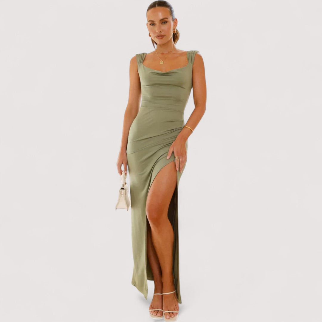 Giorgia™ | Dopasowana Sukienka Maxi