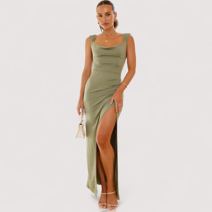 Giorgia™ | Dopasowana Sukienka Maxi