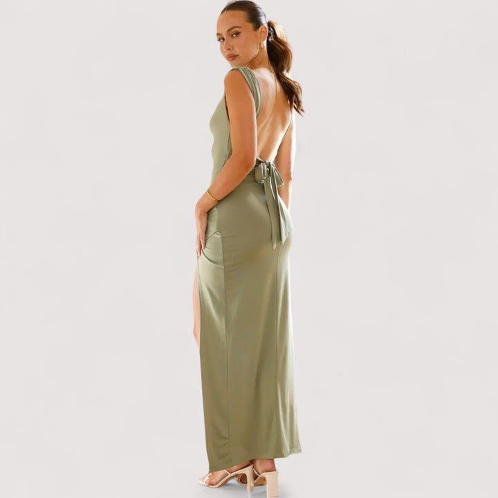 Giorgia™ | Dopasowana Sukienka Maxi