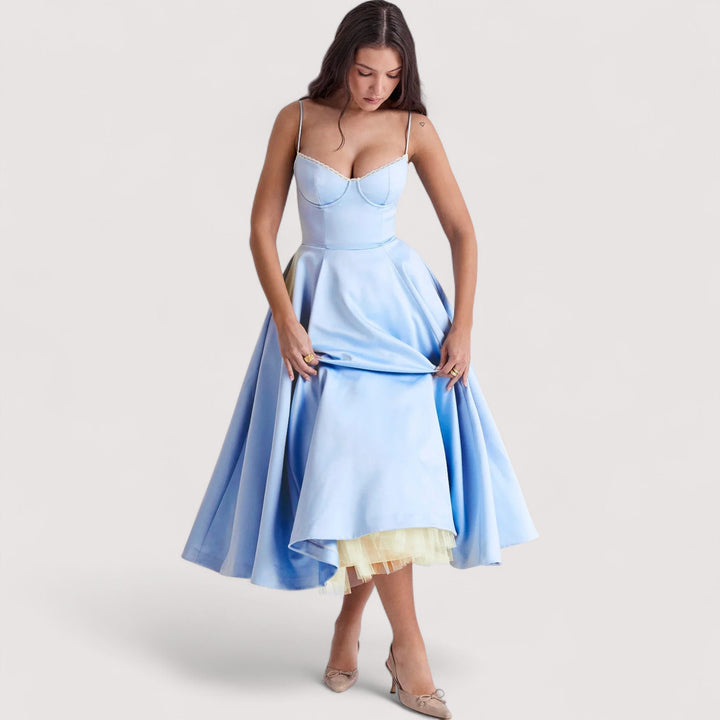 Margot™ | Letnia sukienka z detalami gorsetu