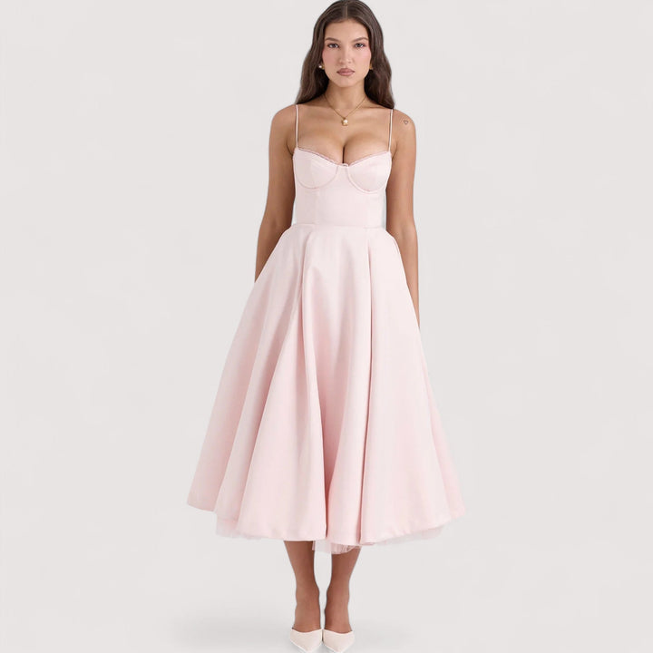 Margot™ | Letnia sukienka z detalami gorsetu