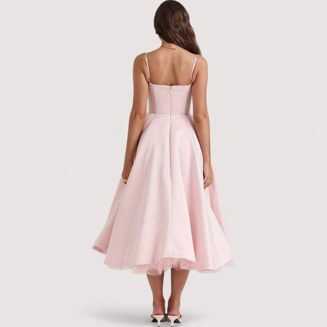 Margot™ | Letnia sukienka z detalami gorsetu