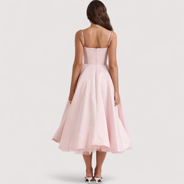 Margot™ | Letnia sukienka z detalami gorsetu