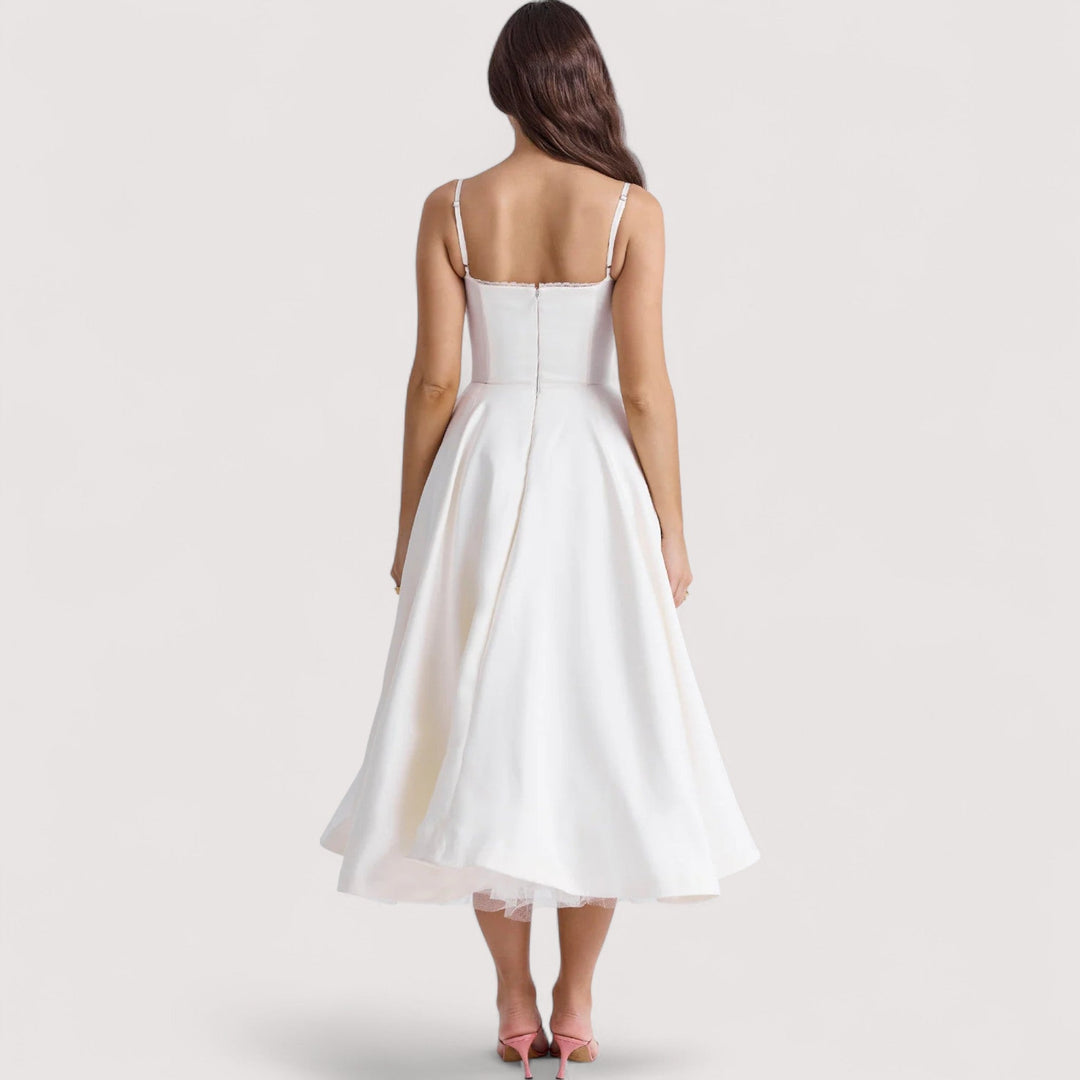 Margot™ | Letnia sukienka z detalami gorsetu