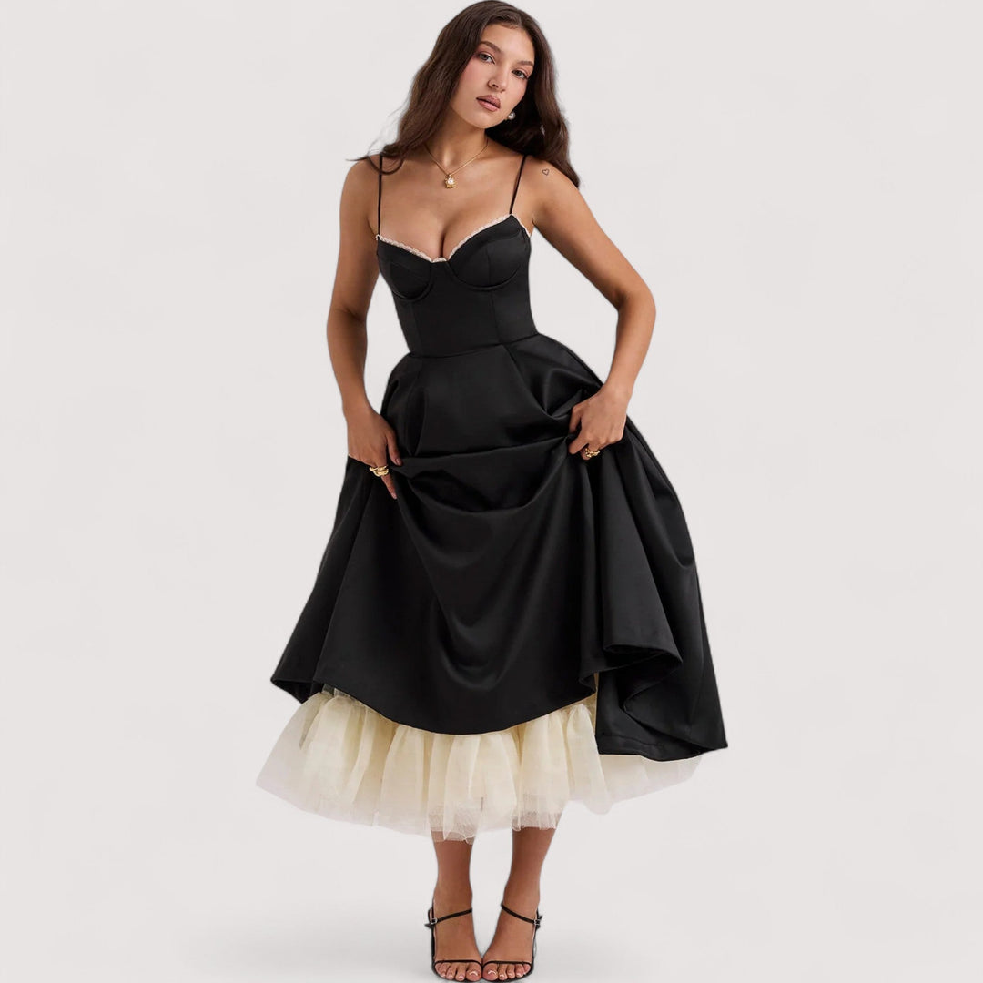 Margot™ | Letnia sukienka z detalami gorsetu
