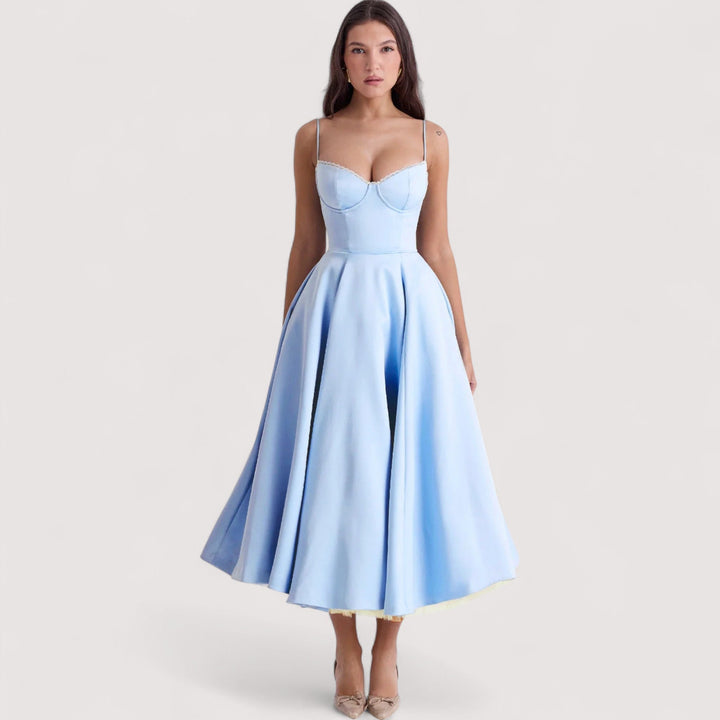 Margot™ | Letnia sukienka z detalami gorsetu