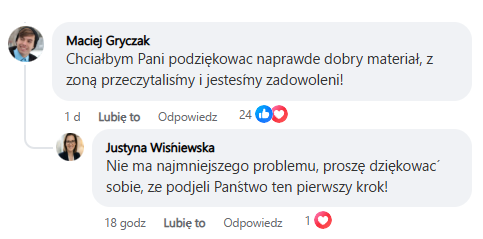 Opinia zadowolonego klienta