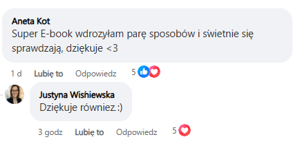 Opinia zadowolonego klienta